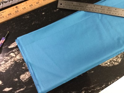 Quilting Fabric Material 1 Yard Blue Sewing Face Mask T2