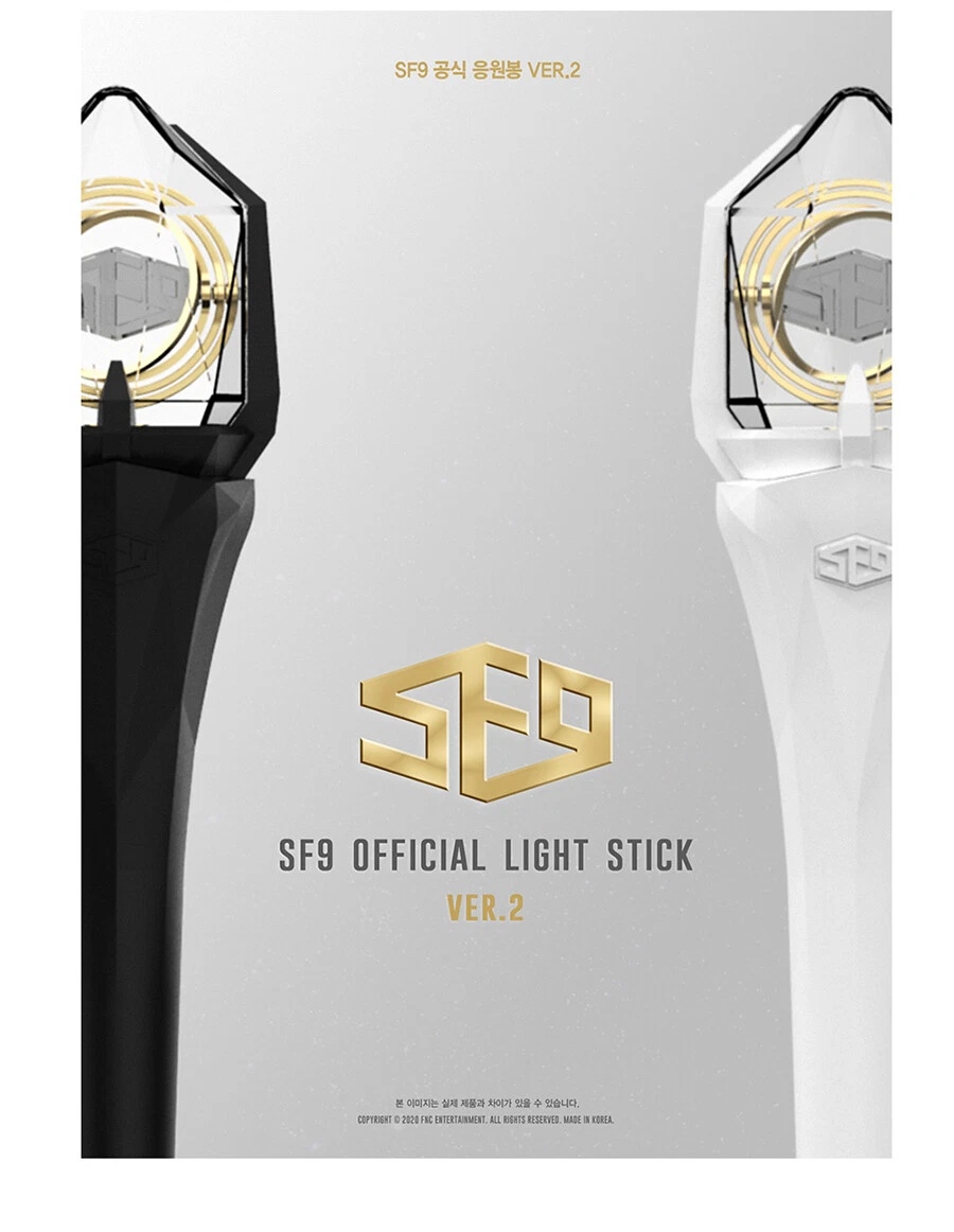 SF9 OFFICIAL LIGHT STICK Ver.2 w/ Strap,Photo Card,Tracking