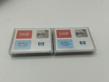 LOT X2 HP DDS-3 DATA CARTRIDGE C5708A 24GB 9164-0420