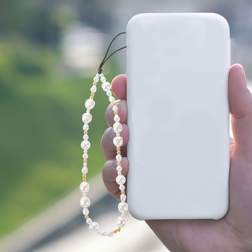 5 PCS Handy Kette Charme Für Telefonkoffer Telefonanhänger Perlen - Zdjęcie 12 z 12