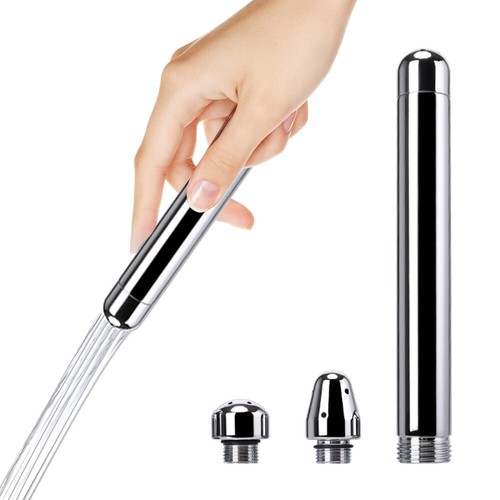 Metal Enema Shower Cleansing Kit Vaginal Anal Enema Colon Douche System Colonic - Picture 2 of 10