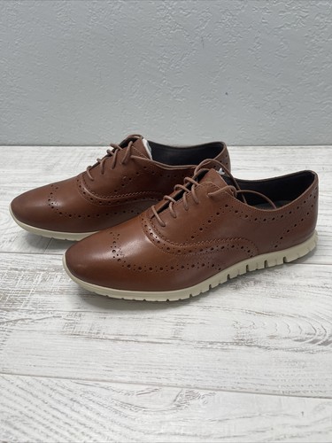 zerøgrand wingtip oxford brown