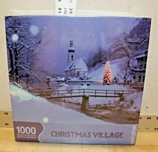 Springbok 2004 "The Christmas Village" 1000 Piece Jigsaw Puzzle (New)