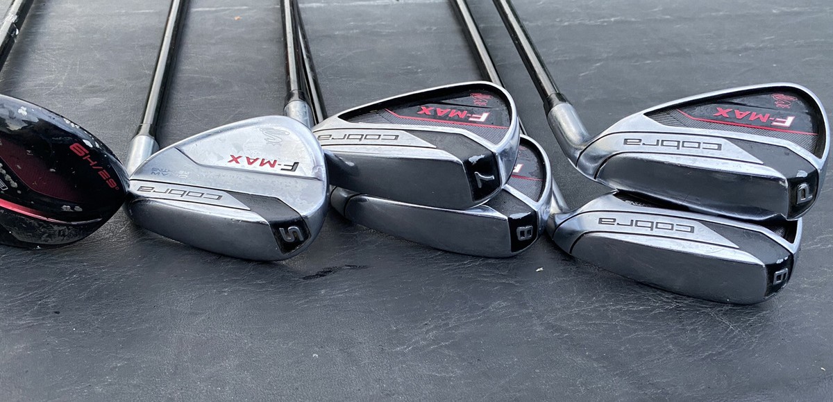 Cobra F-Max 7,8,9 S,PW +6H Iron Set Ladies Graphite￼ Mid