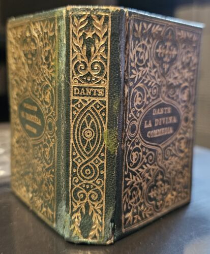 La Divina Commedia di Dante Alighieri 1951 - Vademecum Barbera - Minilibro - Foto 4 di 4