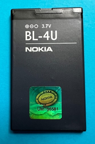 BATTERIE ORIGINALE NEUVE NOKIA BL-4U BL4U OEM 1000mAh 3,7Wh 3,7V GENUINE BATTERY - Photo 2 sur 6