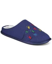 3 Pairs Club Room Mens Jake Plaid Slippers Eden Navy Charcoal Red Holiday M, L
