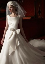 ALAN HANNAH ivory wedding