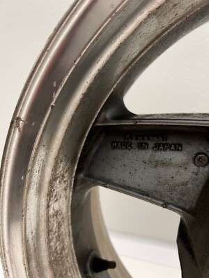 1990 Kawasaki Ninja ZX11 ZX1100 C OEM 17 Inch Rear Wheel Rim