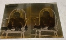 Box Of 12 Antique Eastman Kodak Glass Plate Negatives Family Photos D28