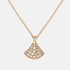 Bvlgari Divas Dream Diamonds 18k Rose Gold Ne...