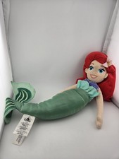 Disney Store Little Mermaid Ariel Plush Doll Toy 18" Tall
