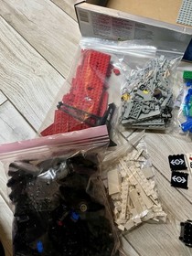 Lego 4565 Freight and Crane Railway Train 9V Complete Instruction Box