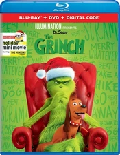 Illumination Presents Dr. Seuss' The Grinch Blu-ray Benedict Cumberbatch NE