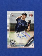 2019 Bowman Prospect Autograph Tobias Myers #PA-TM Auto RC X