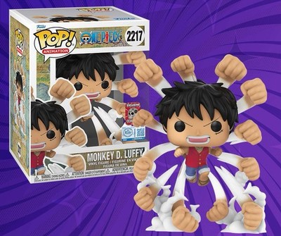 Funko Pop! Monkey D. Luffy #2217 CCXP 2027 Exclusive PRE-Sale Gum