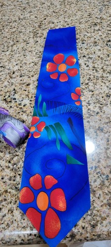 4 VTG J. Garcia NECK ties Collection 52,57,54 100% Silk Men’s BUSINESS ART - Picture 5 of 5