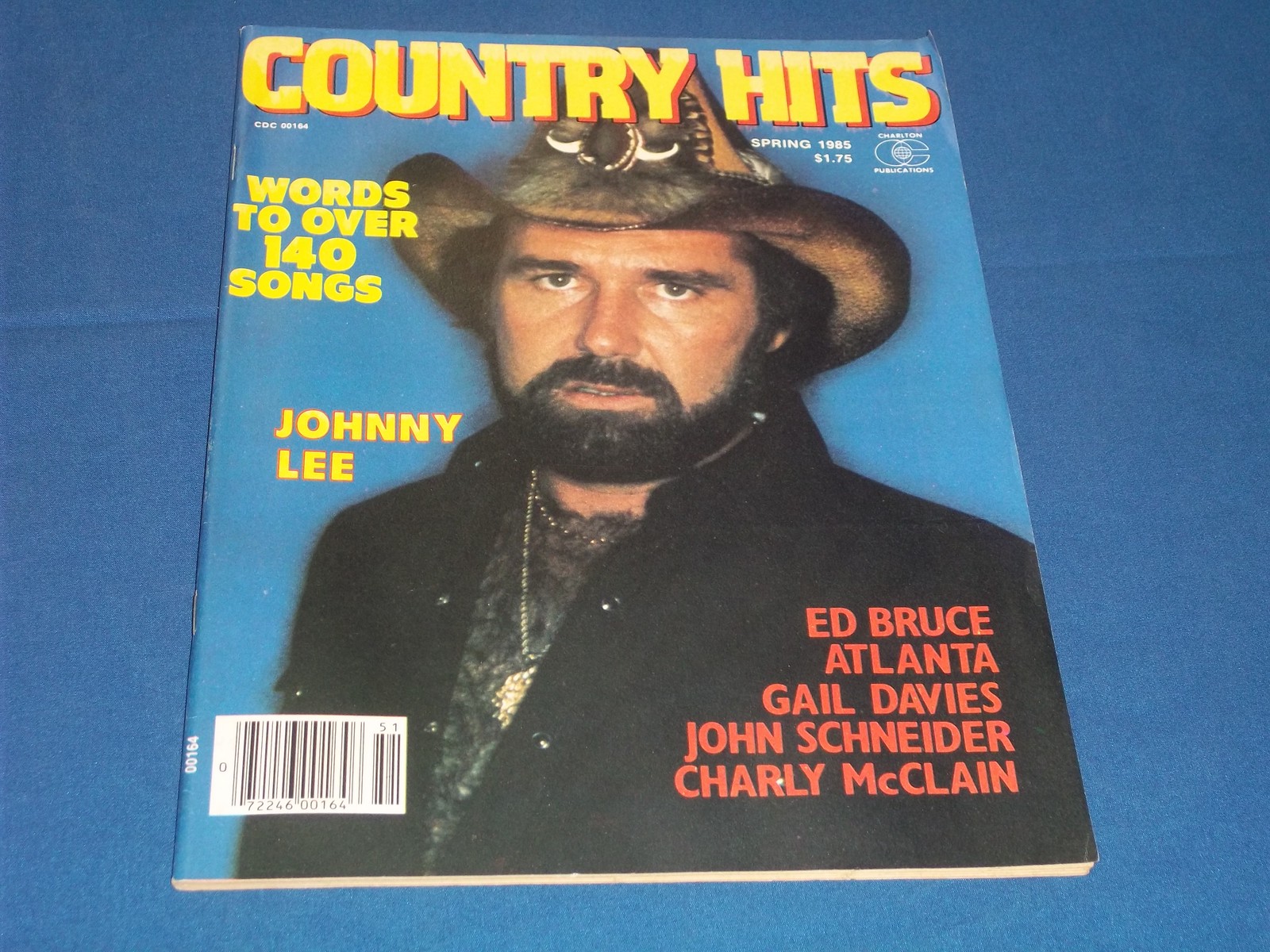 1985 Spring Esquire Magazine Johnny Lee Front Cover H 10652