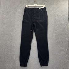 NWT American Eagle Jegging Jogger Pants Black Stretch Women's 10 Long x 30