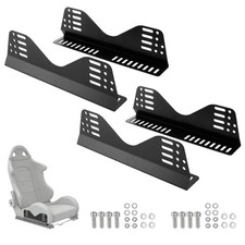 2 Pairs Side Mount Brackets For Bucket Race Seats Universal Racing Seat Bracket