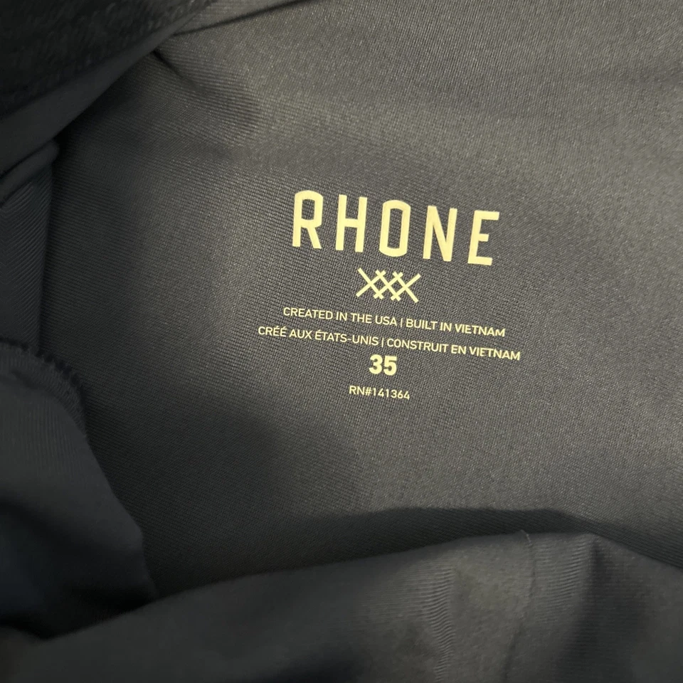 Pantalones deportivos para exteriores Rhone Commuter azules de poliéster para hombre talla 35 35 X 28 Foto 3 de 4