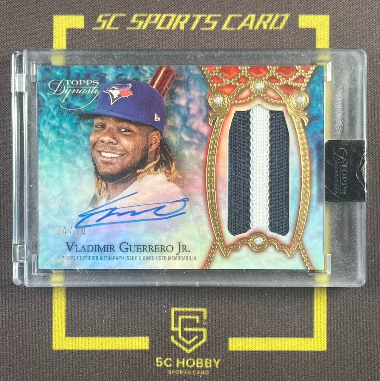 Vladimir Guerrero Jr. 2019 Dynasty 直筆サイン Vladimir Guerrero Jr