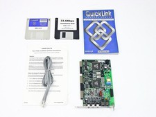 Packard Bell 022-900100-000 33.6K ISA Voice Fax Modem Card w/ Software
