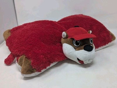 Bucky Beaver Pillow Stuffed Stuffed Plush from BUC-EE'S Gas Station As Is Plush