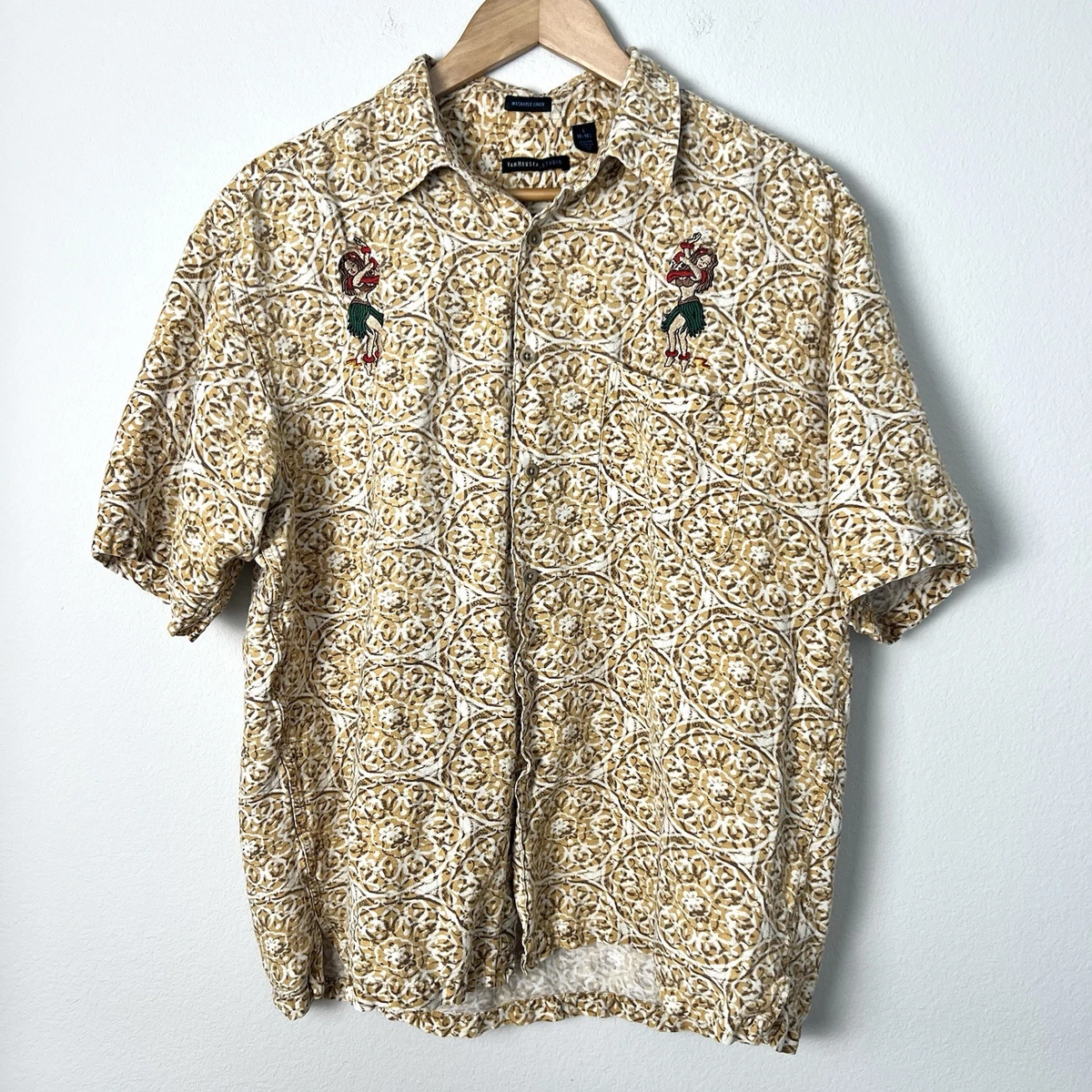 Van Heusen Short Sleeve Yellow Shirts for Men for sale | eBay