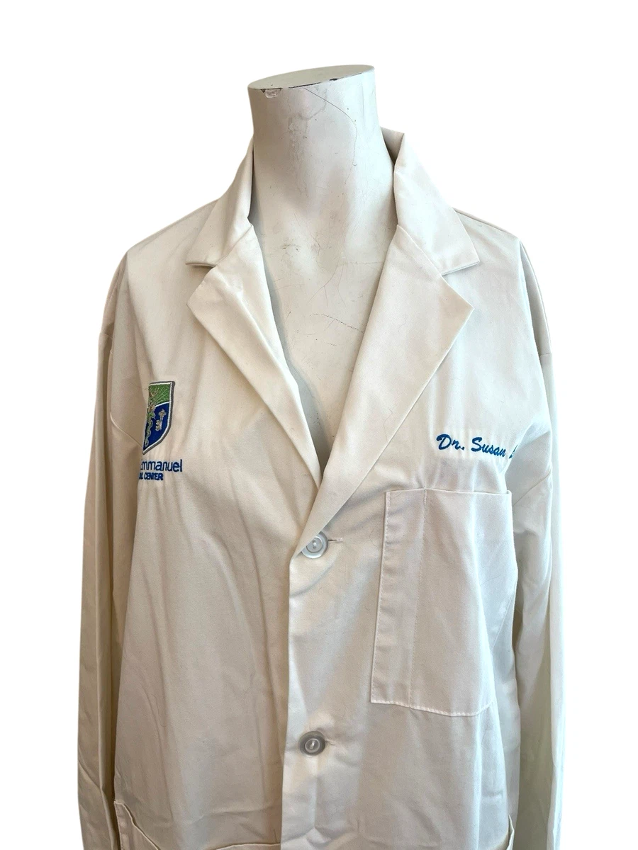 Small White Lab Coat Dr Susan Lorr Flatliners Trinity Emmanuel Medical Center