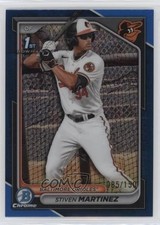 2024 Bowman Chrome Prospects Blue Refractor 85/150 Stiven Martinez #BCP-229 0xh3