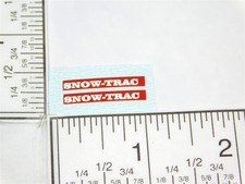 Matchbox 35B Snow-Trac Sticker Set MB-35B