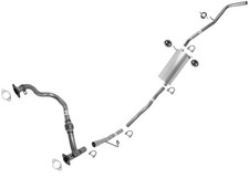 Exhaust Flex Pipe Ext Pipe Muffler Tail Pipe Fits Nissan Frontier Crew Cab 03-04