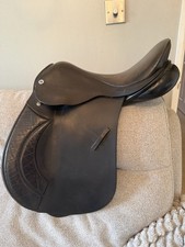 Cliff Barnsby Saddle 17”  GP Saddle - Black Leather Narrow-Medium