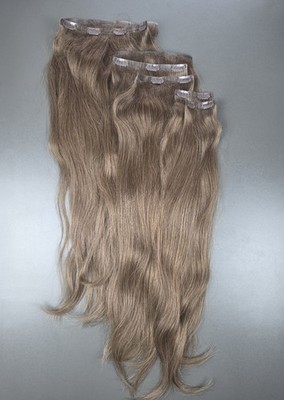 Global Extend Clip-in-Extensions nahtlos   60cm   Asch-Dunkelbraun #2B