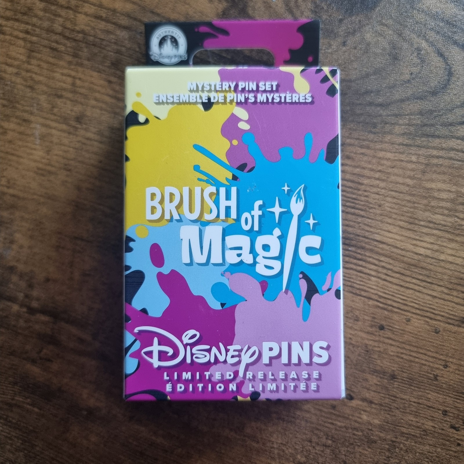 Disney Brush of Magic Mystery Pin Limited Release Mystery Box Sealed Unopened