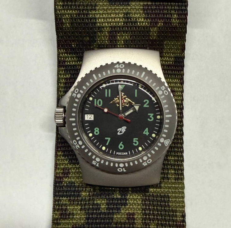 Vostok Ratnik 6E4-2 Russian Army Watch Military Automatic New USA