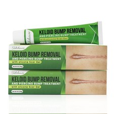 Advanced Keloid Scar Care Gel - Silicone Scar Smoothing Treatment, 2-Pack 60g