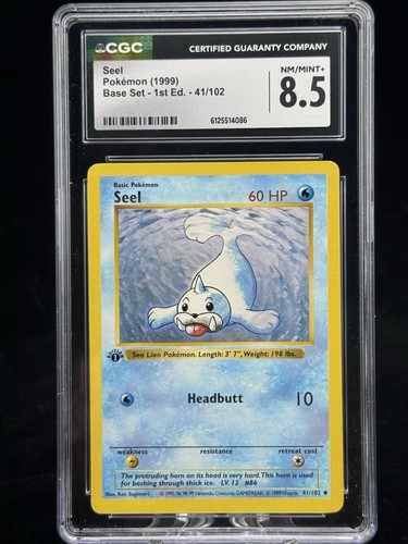 Seel (1st Edition) graded CGC 8.5 for sale on eBay