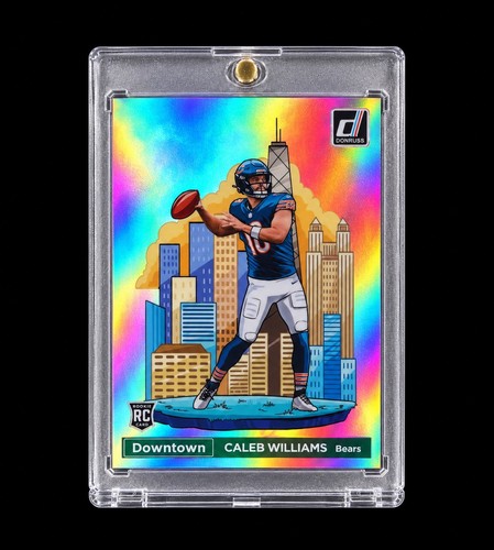 Caleb Williams #21 2024 Panini Donruss Oversized Downtown card