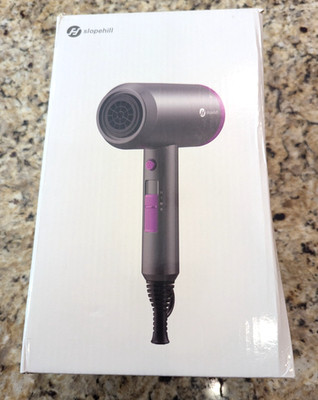 Slopehill Ionic Hair Dryer Model: 1902 Grey / Pink
