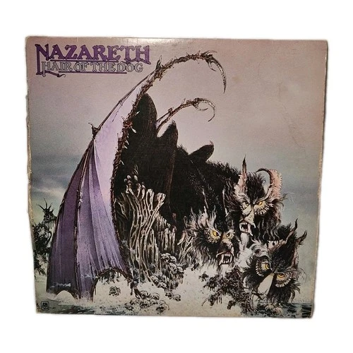 Nazareth Hair of the Dog LP A&M Rock Classic Rock 12" Vinyl 33 RPM Black