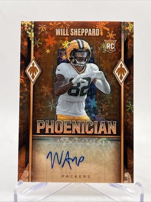 2025 Panini Phoenix Will Sheppard Phoenician Autograph PHP-WSD Rookie RC /149