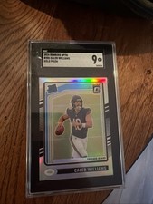 2024 Panini Donruss Optic - Rated Rookie Caleb Williams #201 Holo Prizm (RC)