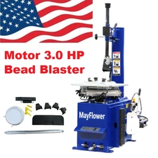 3.0 Horse Power Tire Changer Wheel Changers Machine Rim clamp 950 Bead Blaster