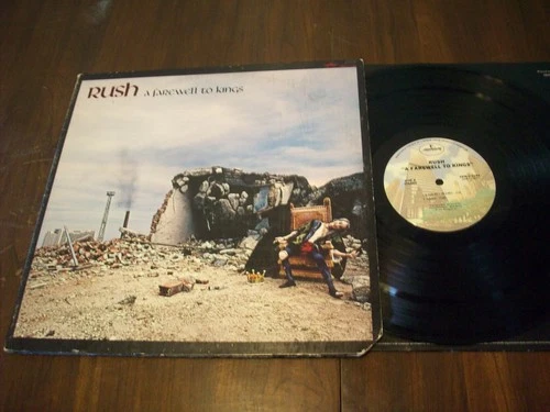 Rush, A Farewell To Kings , 1977 Mercury 1st Press. VG+/EX Cond.