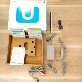 Nintendo Wii U GamePad WUP-010 WUP-001 Basic Set Game Console White Used