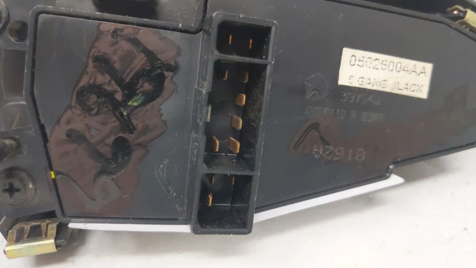 2001 Chrysler 300m Driver Left Door Master Power Window Switch XQV6G - Image 4 of 4