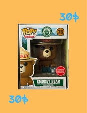 Funko Pop Smokey Bear #76 Ad Icons GameStop Exclusive Vinyl Figure