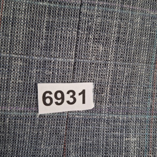 Adams Row by Anderson Little Blazer Mens 44 Gray Blue Plaid Sports Coat USA - Picture 12 of 12